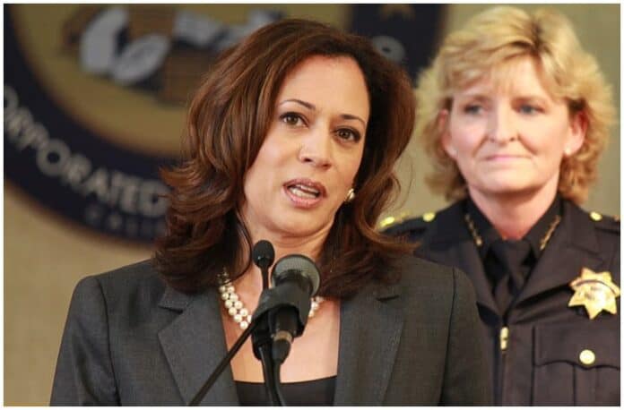 kamala harris most liberal