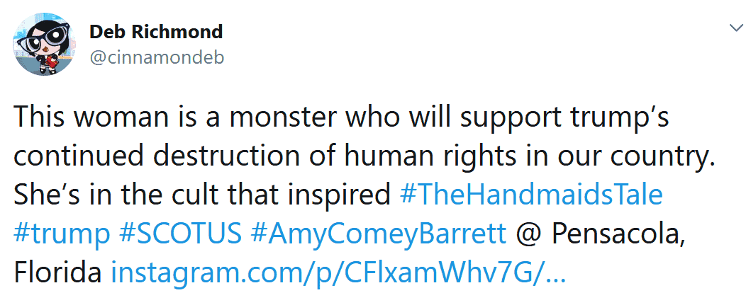 Amy coney barrett twitter