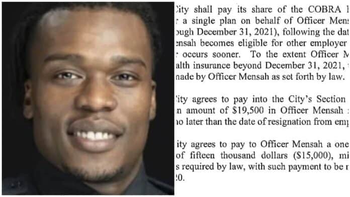 joseph mensah severance agreement wauwatosa