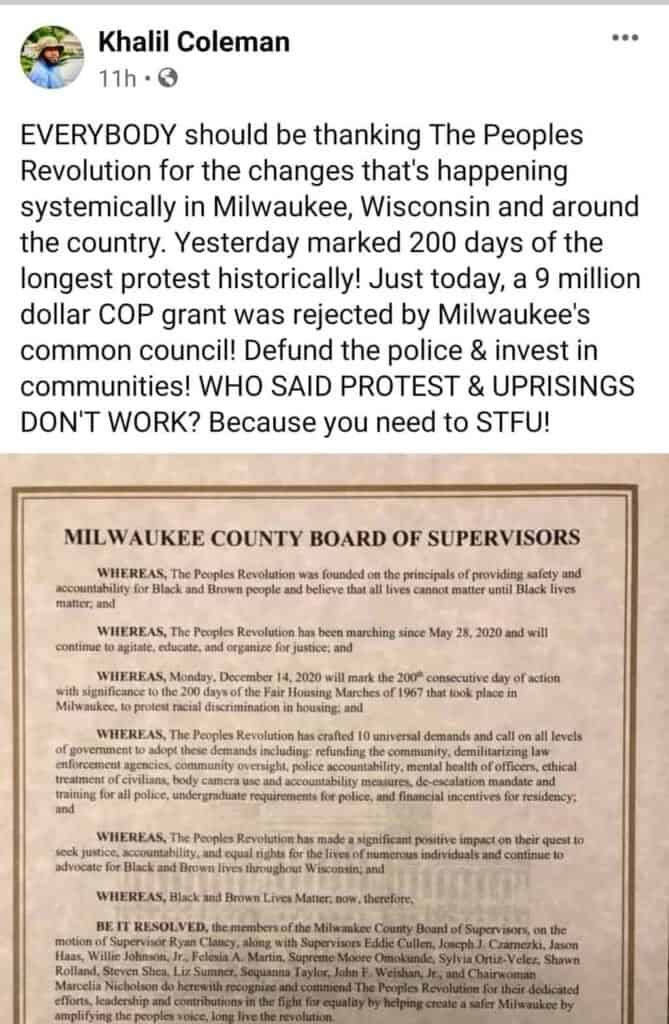 Milwaukee aldermen cops grant