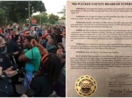 Milwaukee County Board BLM