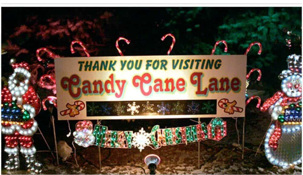 candy cane lane blm