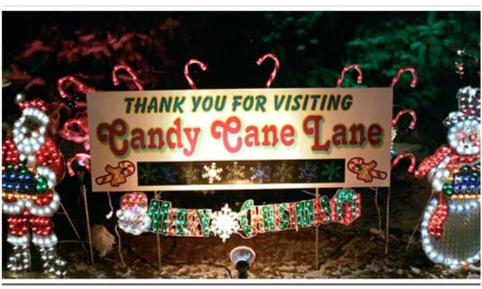 candy cane lane blm