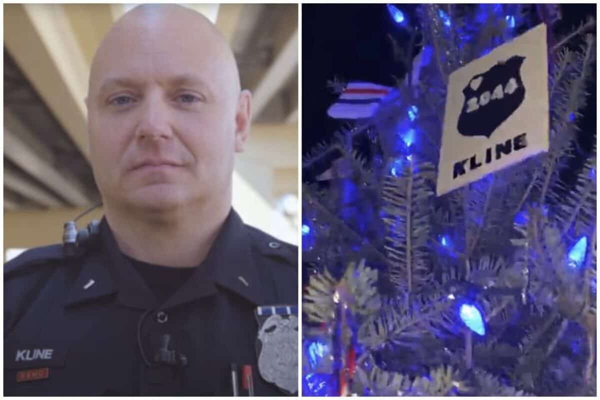 MPD Tom Kline Memorial Desecrated With BLM Flag