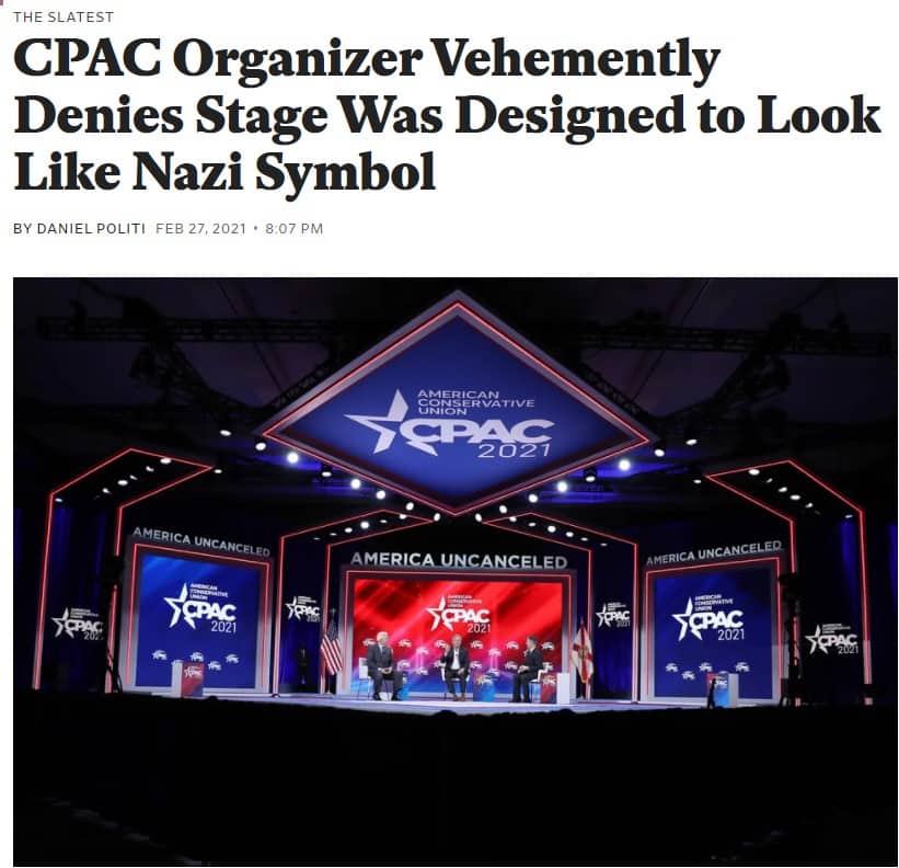 Mainstream media cpac