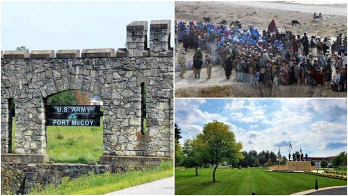 fort mccoy afghan refugees