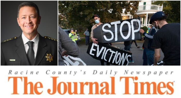 racine sheriff eviction