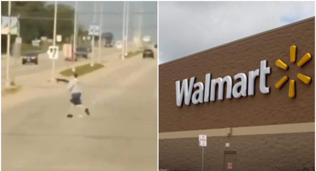 Franklin Walmart Shooting Report Video Shows Man With Gun In Street