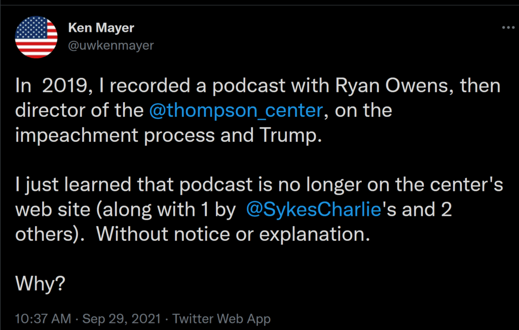 Ryan owens deleted podcasts