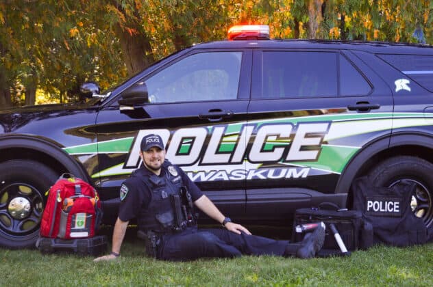 Kewaskum police senior class pictures