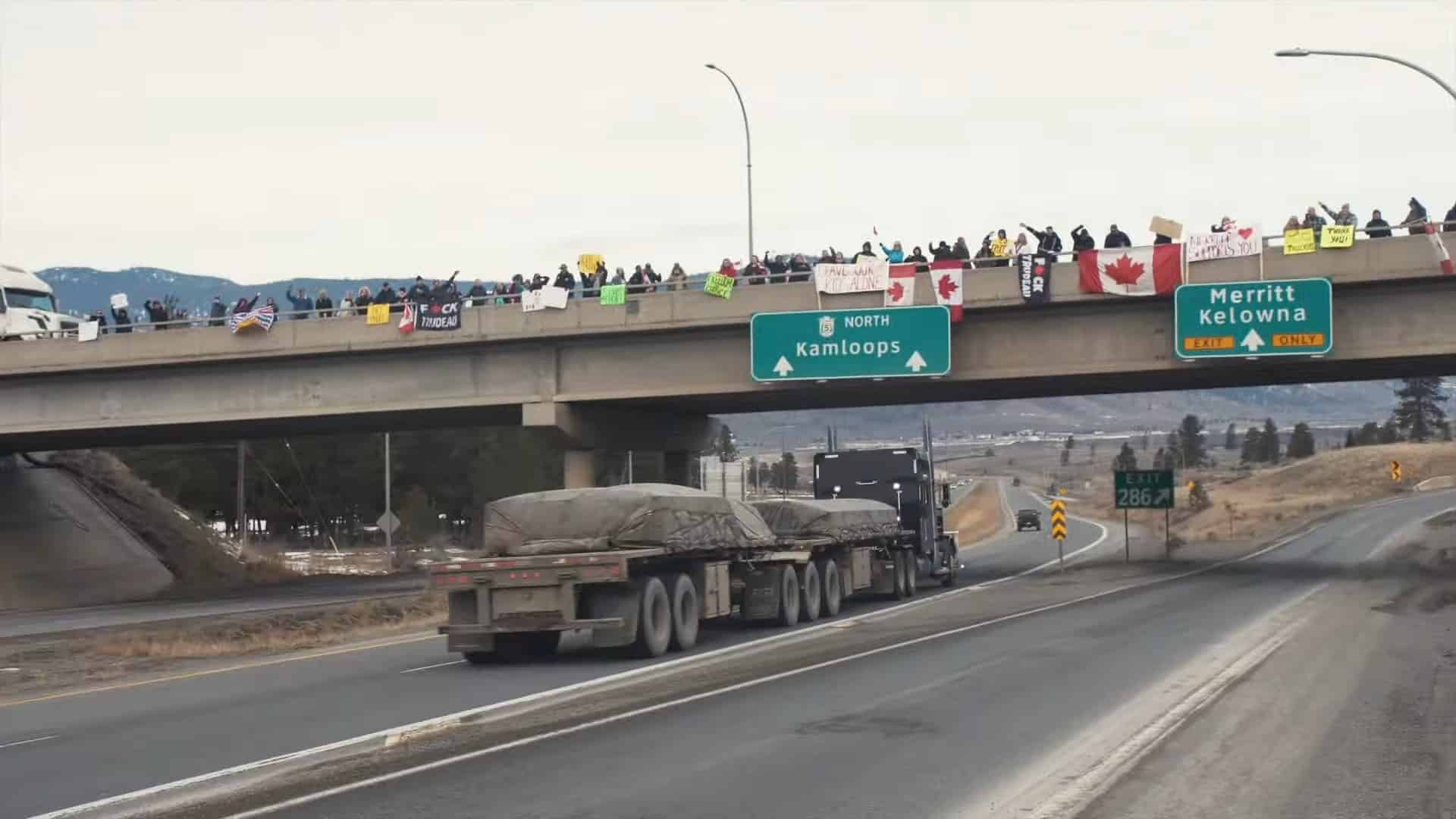 Freedom Convoy truckers act