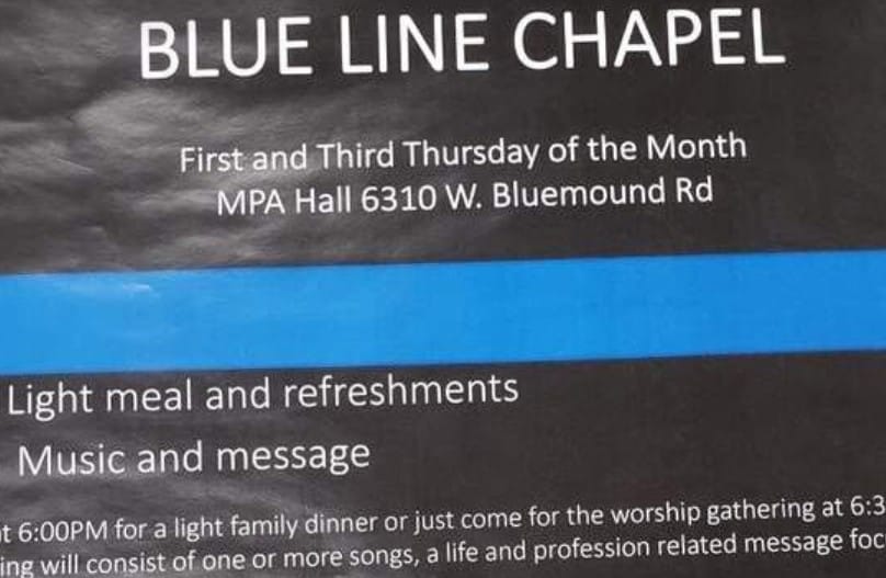 Blue line chapel