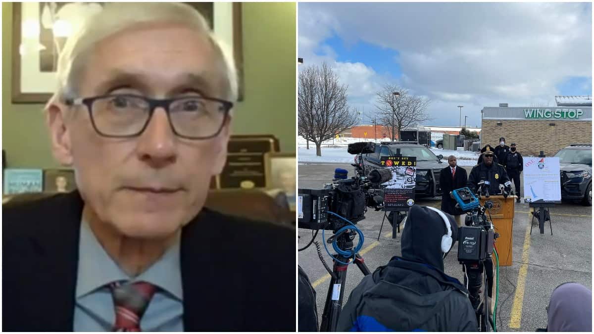 tony evers cash bail