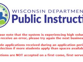 School Choice Web Page Crash