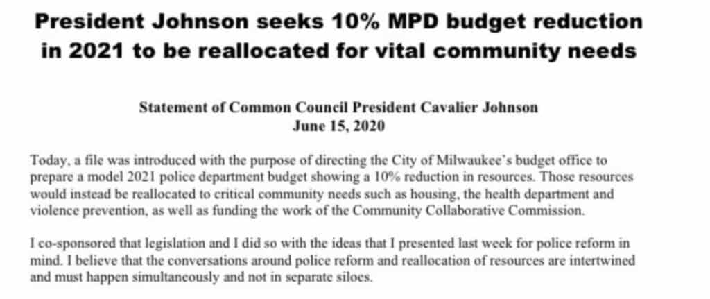 Milwaukee police association