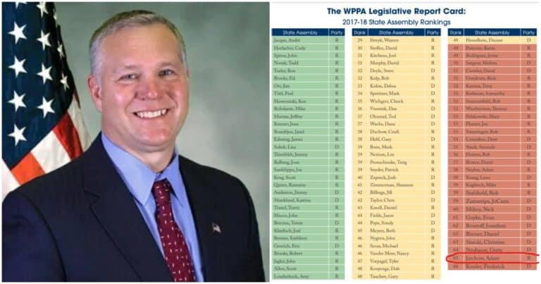 AG Candidate Adam Jarchow Was Ranked 2nd Worst Legislator by Major Wisconsin Police Association