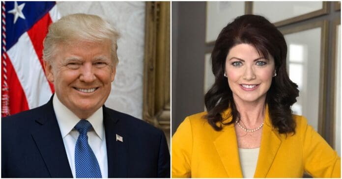 Rebecca Kleefisch meets with Donald Trump