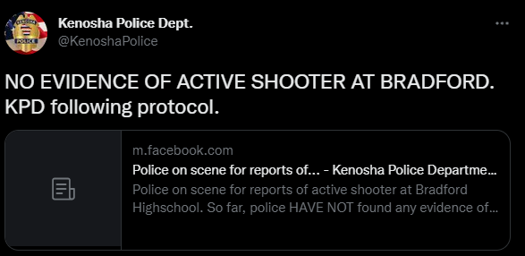 False active shooter