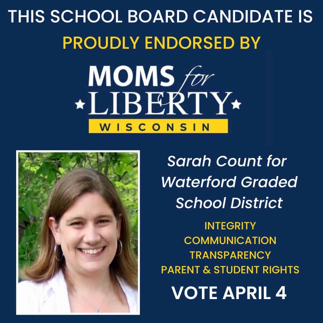 Waterford Graded School District Candidate Sarah Count Why I'm Running.