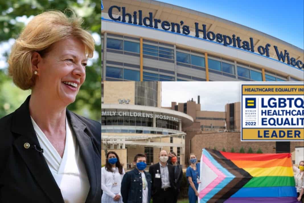 Tammy Baldwin Supports Transgender Children Surgeries
