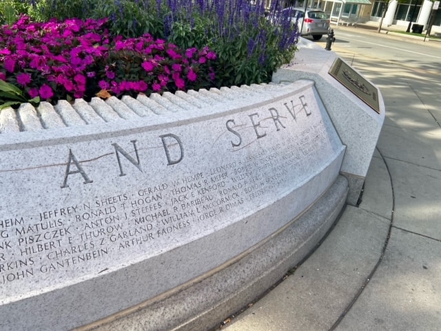 Wisconsin law enforcement memorial vandalized