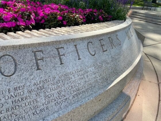 Wisconsin law enforcement memorial vandalized