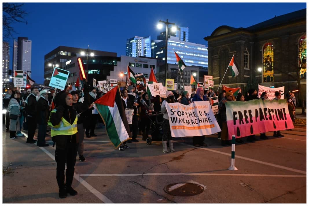 Antisemitic Incidents Pro-Palestinian Protest