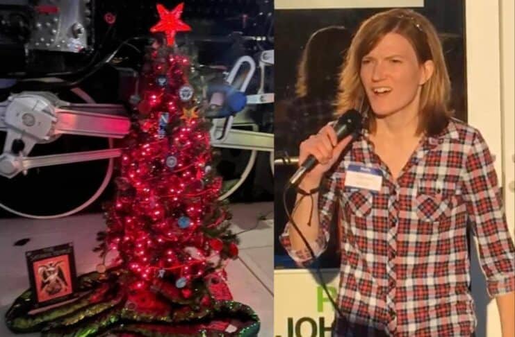 Satanic Christmas Tree