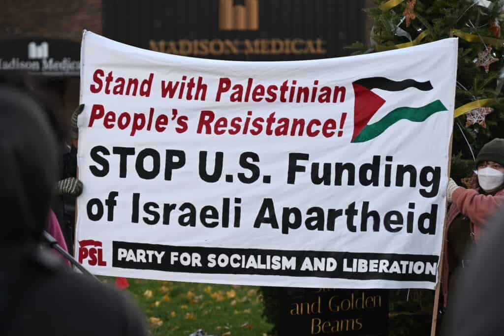 Pro-palestinian protest