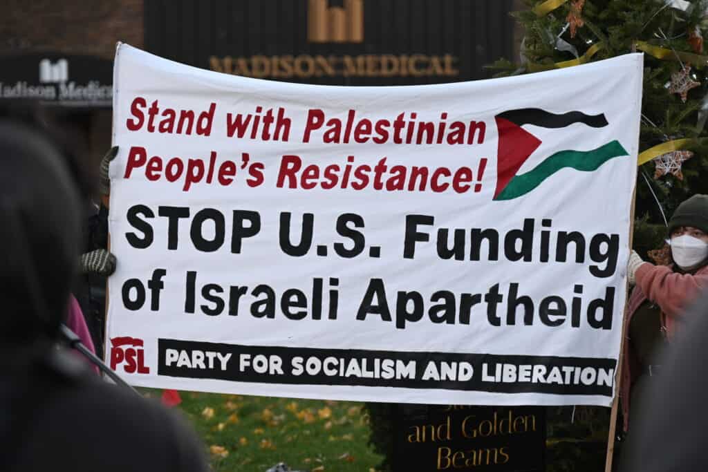 Pro-palestinian protest