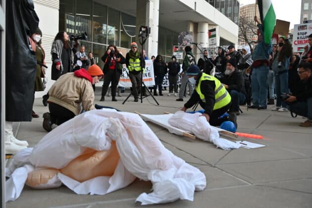 Pro-palestinian protest