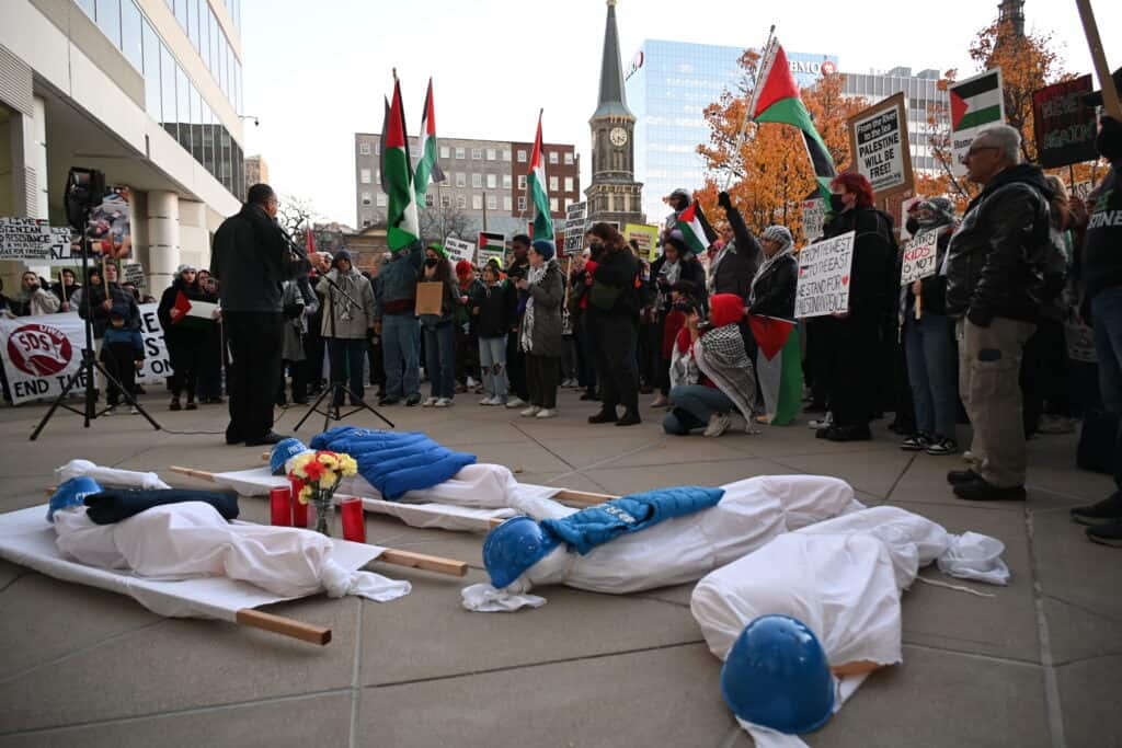 Pro-palestinian protest