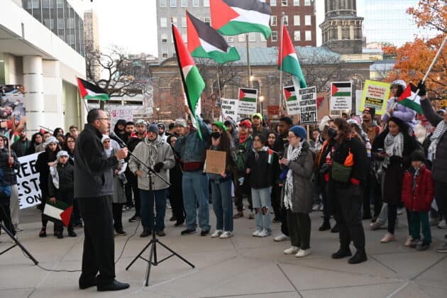 Pro-palestinian protest