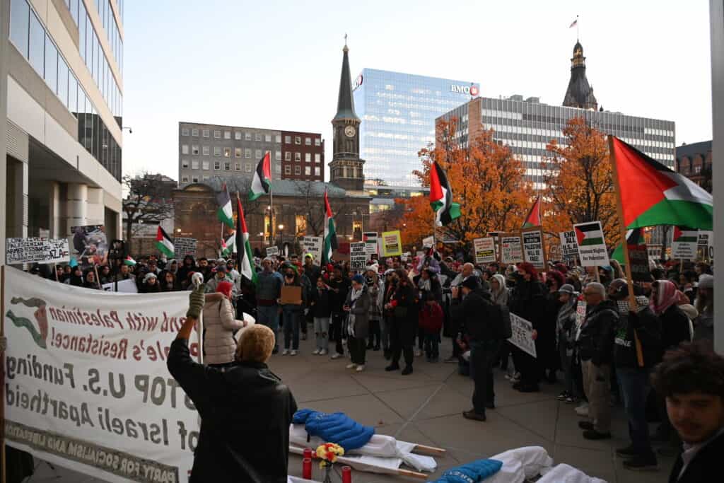 Pro-palestinian protest