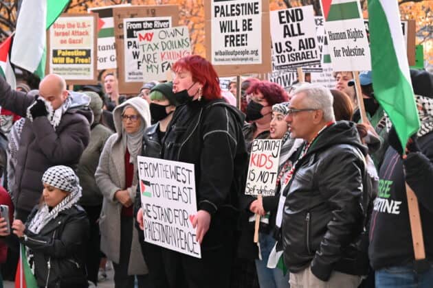 Pro-palestinian protest