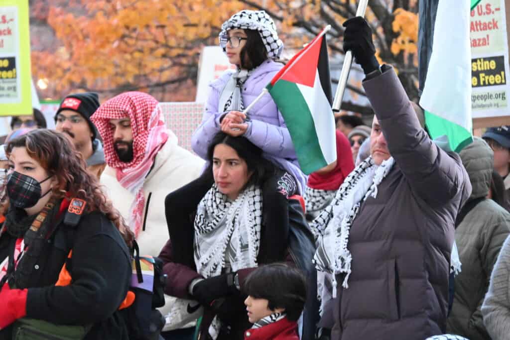 Pro-palestinian protest