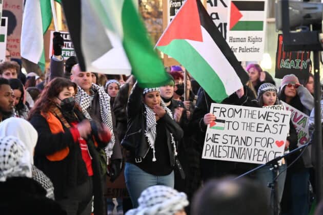 Pro-palestinian protest