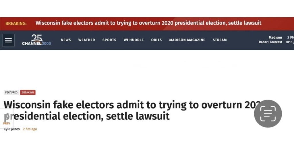 Fake electors lawsuit