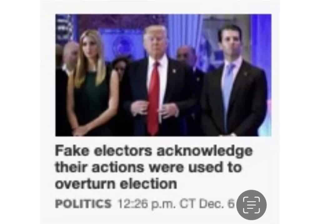 Fake electors lawsuit