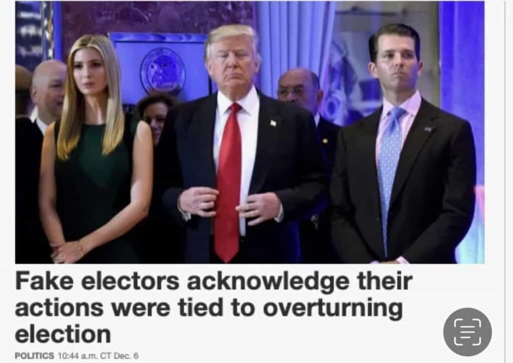 Fake electors lawsuit