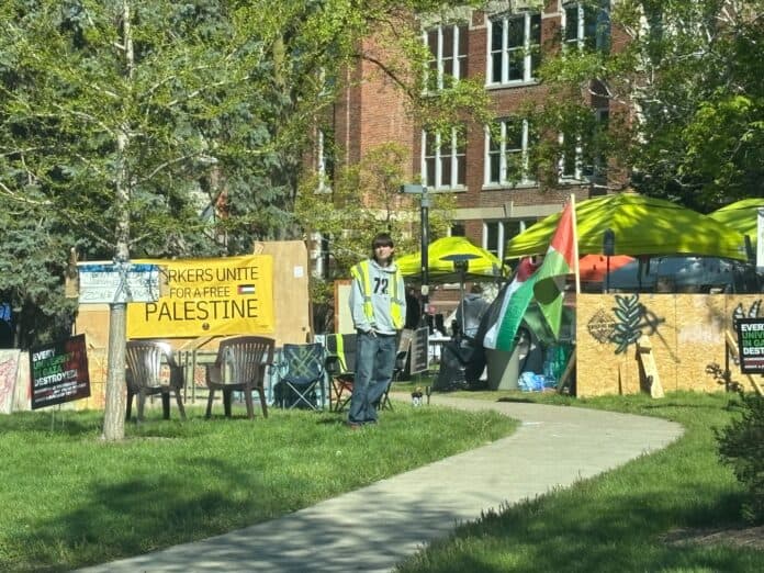 Shale Horowitz uw-milwaukee encampment