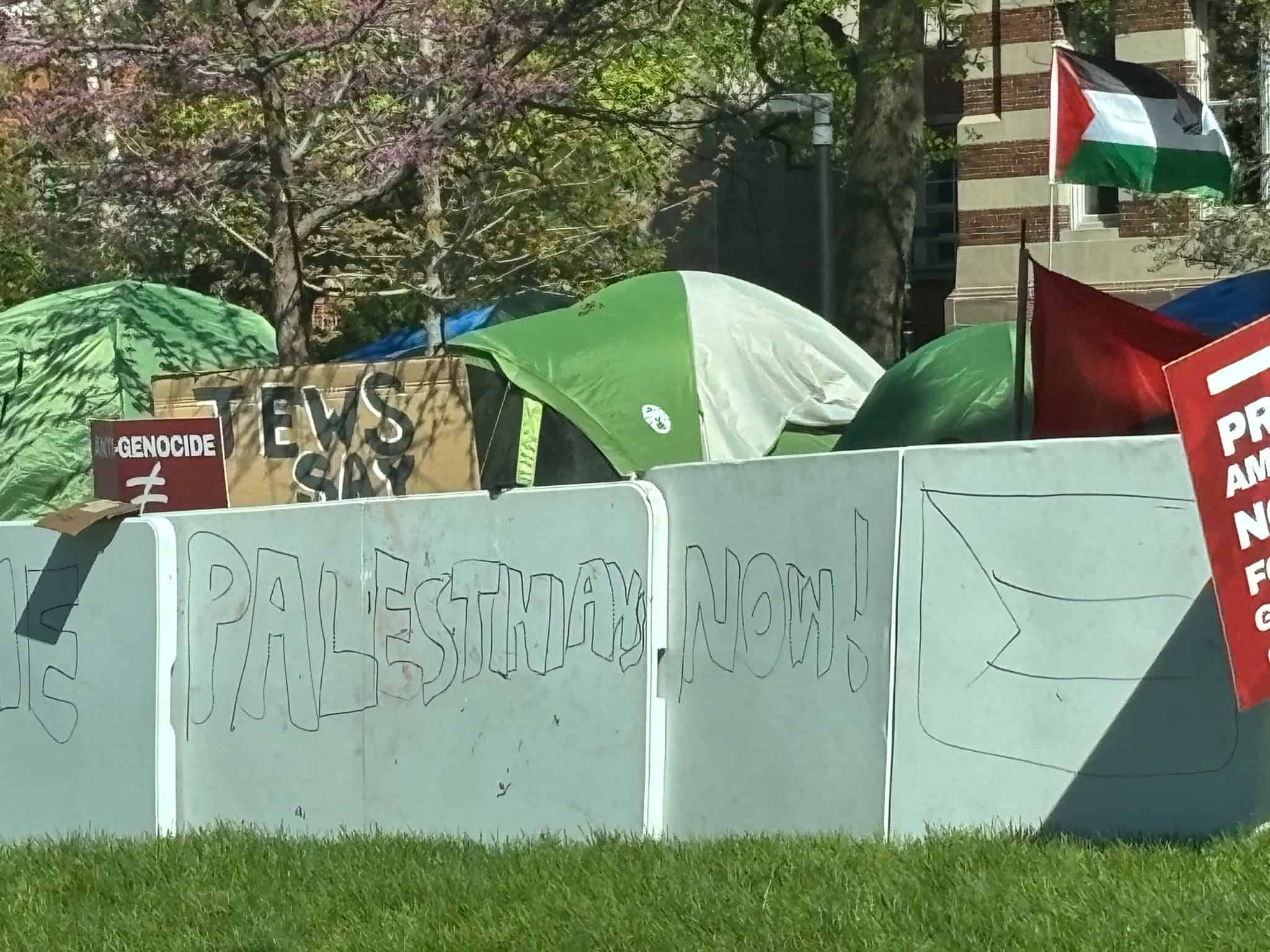 Uw-milwaukee encampment