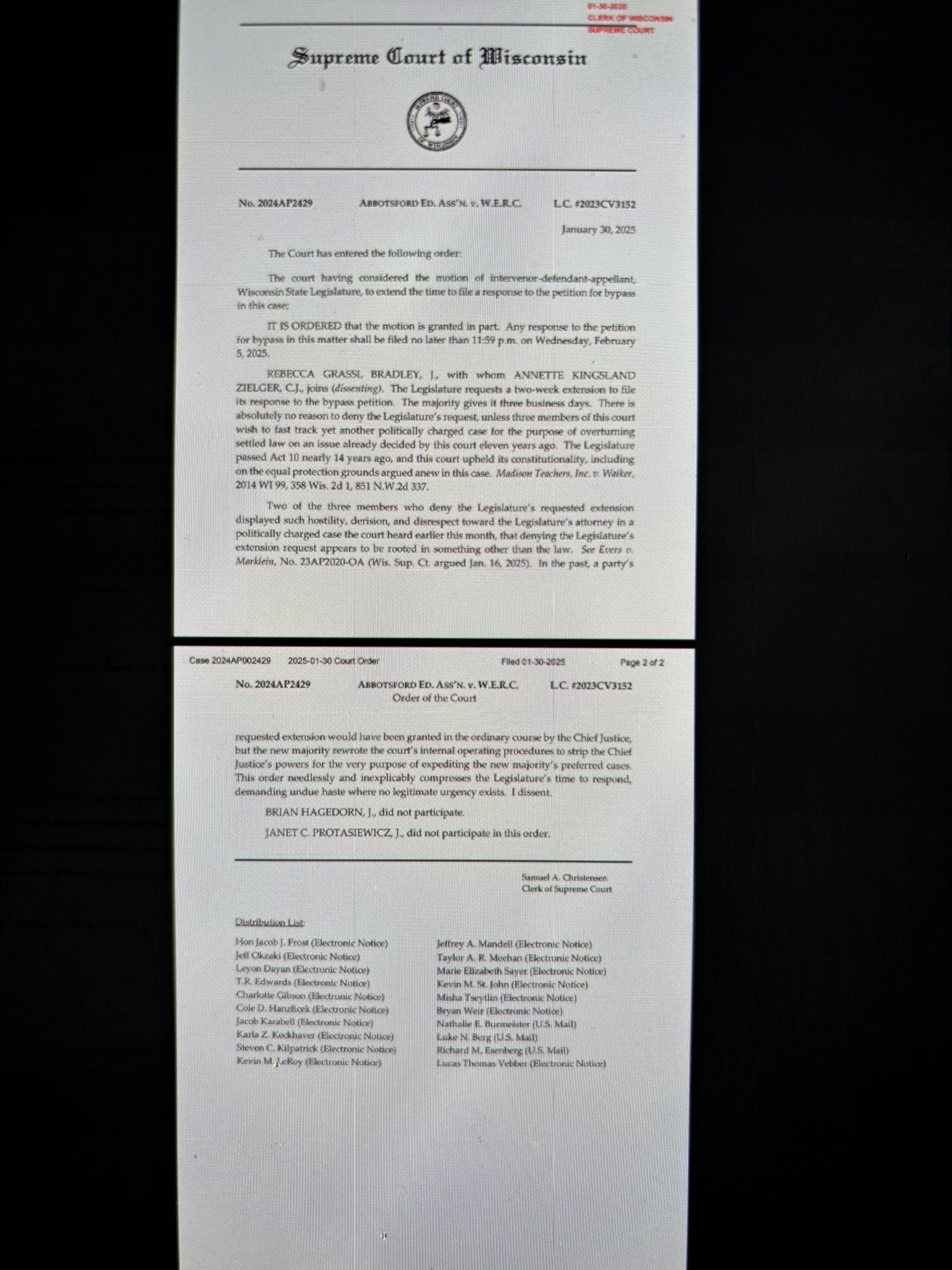 Act 10 hagedorn