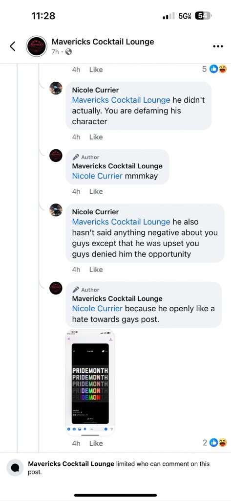 mavericks cocktail lounge