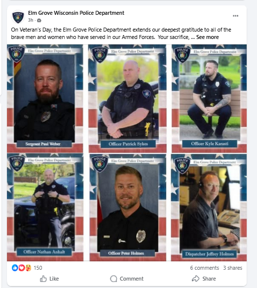 Elm Grove Police Elm grove police