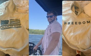 Wisconsin Bartender’s Charlie Kirk Sweatshirt Was Allegedly Burned in Public by Village Trustee robert meredith