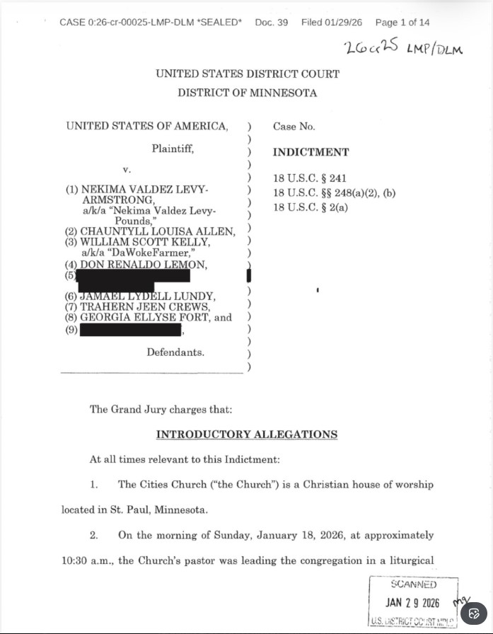 Don lemon indictment