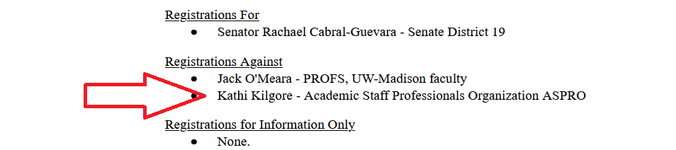 Academic staff professionals representation organization