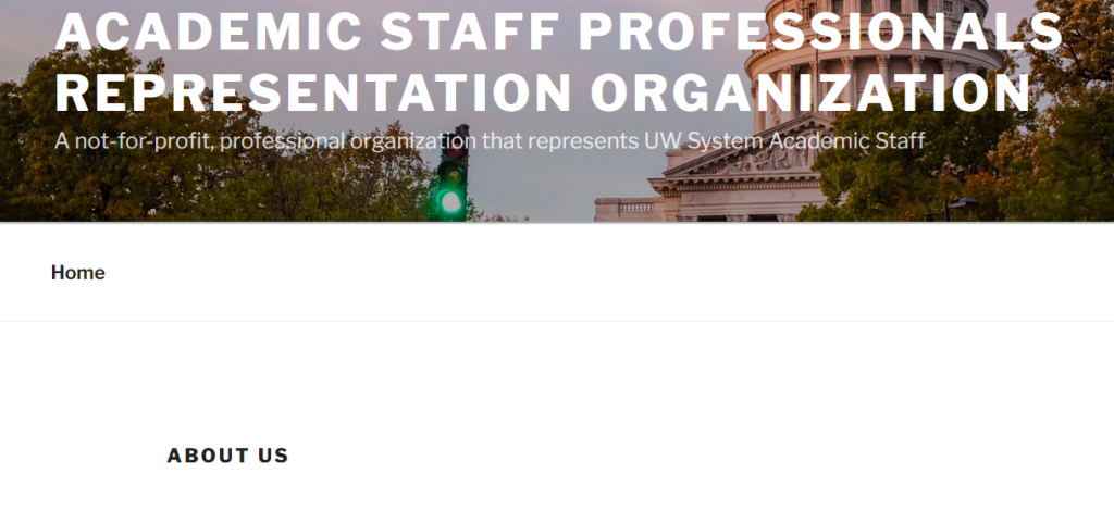 Academic staff professionals representation organization