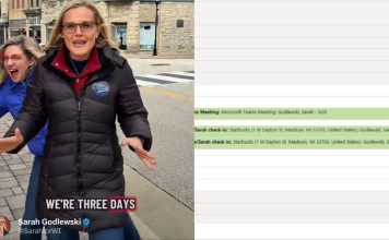 Sarah Godlewski’s Official Calendar Has Many Blank Pages, Meetings at Starbucks sarah godlewski